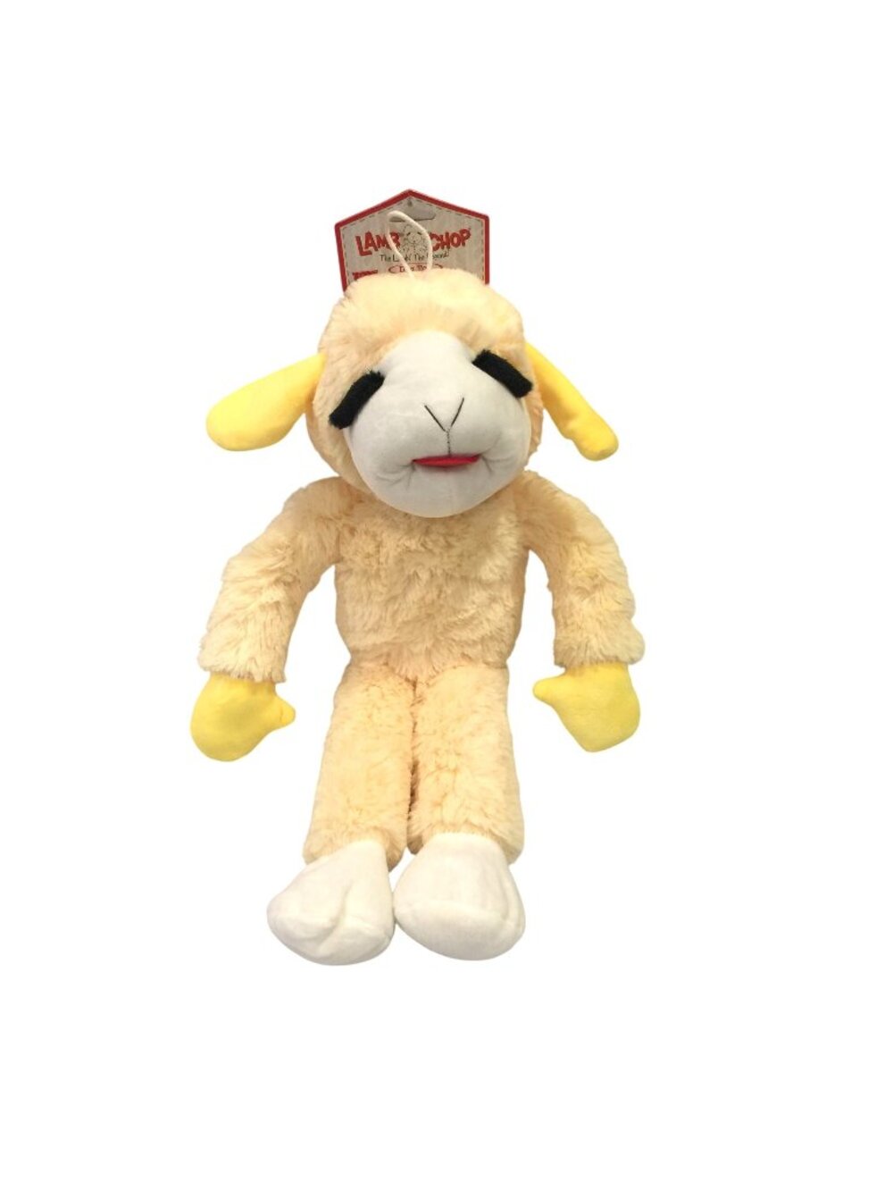 Lamb Chop 20" Plush Yellow Floppy Dog Toy Squeaks